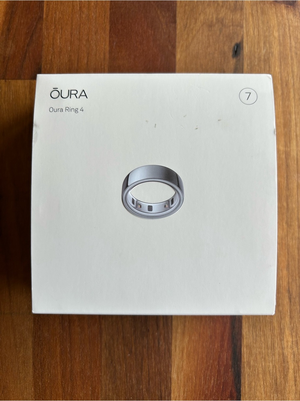 NEW Oura Ring Gen 4 Silver — NEVER WORN
